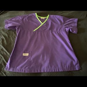 Urbane scrub top